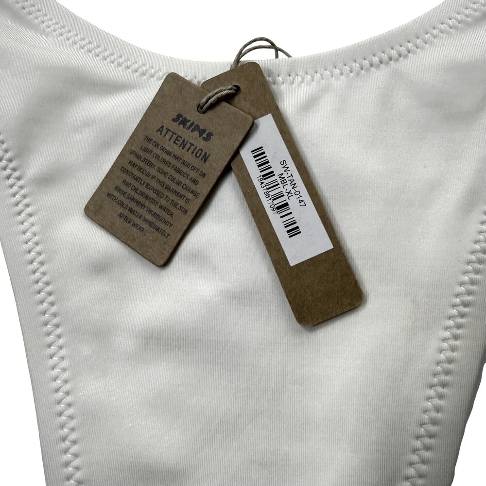 SKIMS Swim‎ Micro Tanga Bikini Bottom Marble XL